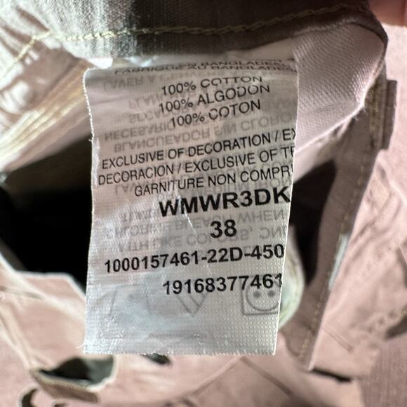 Mens 38 Wrangler Workwear Cargo Shorts Brown Khaki Canvas Ripstop Carpenter 11"‎ - Picture 8 of 9